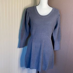 G by giuliana gray sweater dress size large